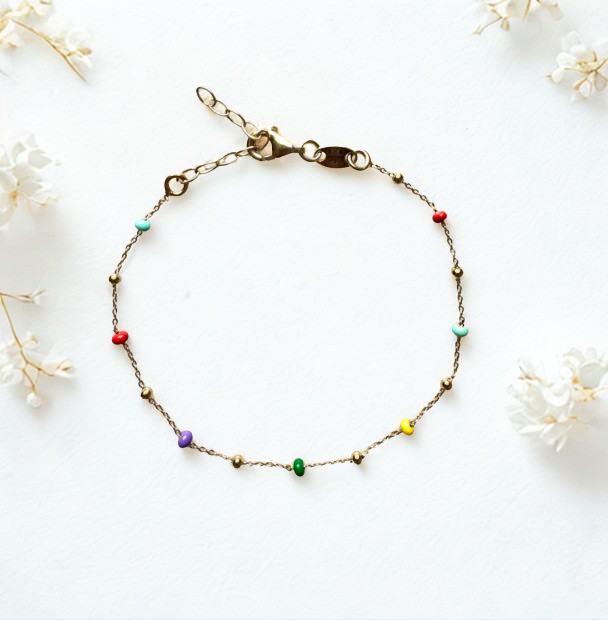 Armband rainbow colours | summeredition