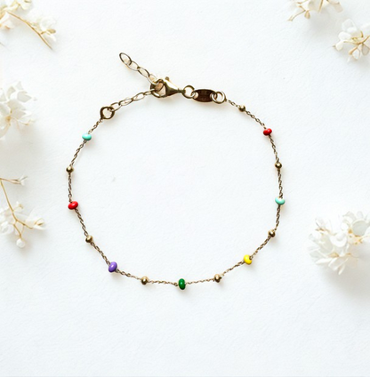 Armband rainbow colours | summeredition
