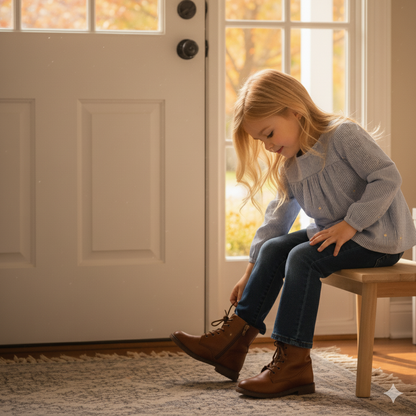 Bluse Mila | blau, weiß, mit Herzstickerei